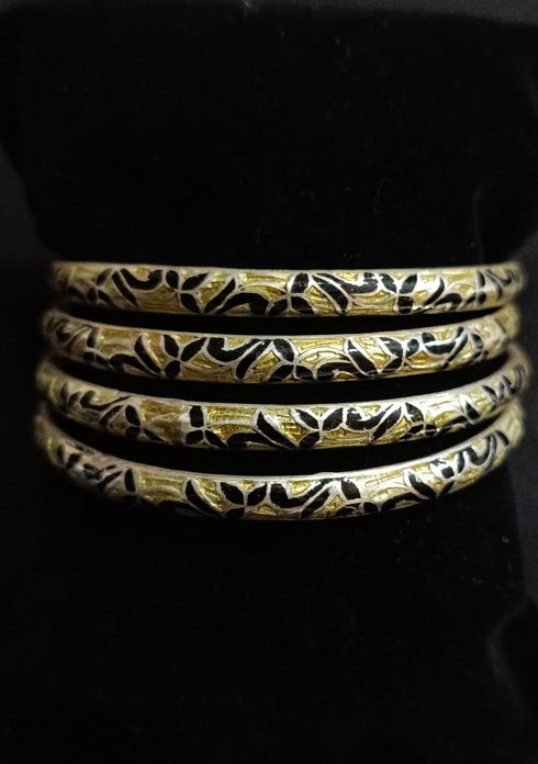 925 Silver Meenakari Bangles (2.4)